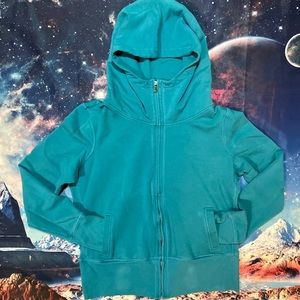 Champion Elite Cyan Zipper Hoodie